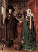 Jan Van Eyck The Arnolfini Portrait oil